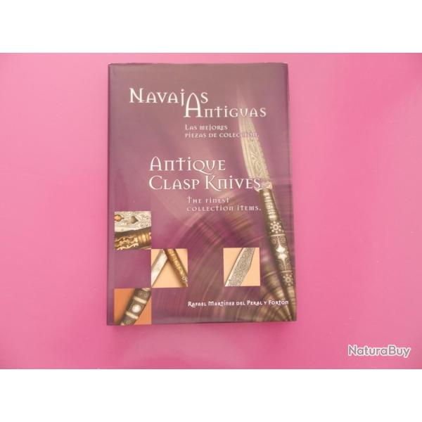 Livre de collection NAVAJAS ANTIGUAS de Raphael Martinez del Peral y Forton