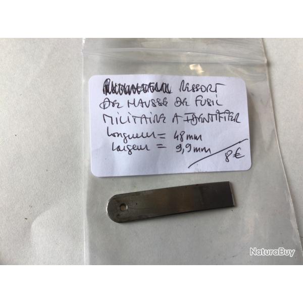 VENDU PAR LE-CUIRASSIER RESSORT DE HAUSSE ARMES MILITAIRES A IDENTIFIER