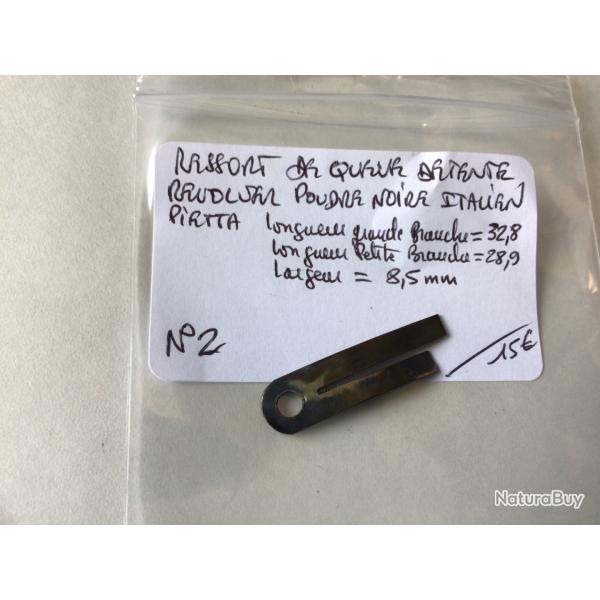 VENDU PAR LE-CUIRASSIER N 2 RESSORT QUEUE DE DETENTE REVOLVER ITALIEN PN PIETTA