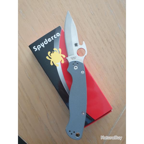 Couteau spyderco paramilitary 2 / Emerson wave