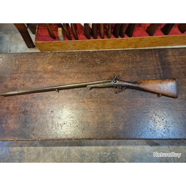 Fusil de chasse Franais a broche type Le faucheux cal 16 cat D
