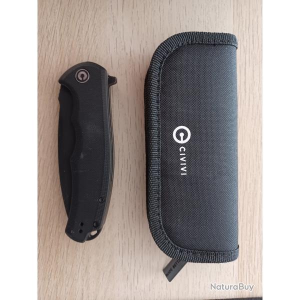 Civivi Praxis full black - tat comme neuf