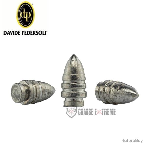 50 Balles PEDERSOLI pour Cartouche  Papier Cal 45 458"