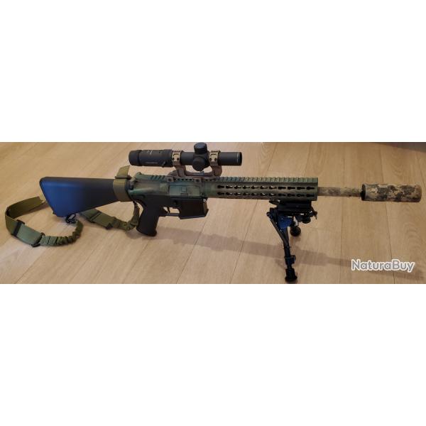 AEG DMR airsoft full upgrade