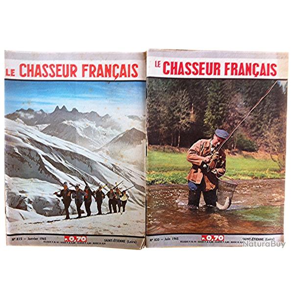 revue "le chasseur fran�ais" ann�e 1965 compl�te