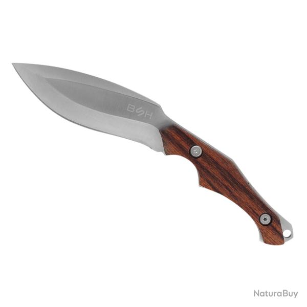 Couteau BSH - lame compacte de 105 mm - pour la chasse et les activits de plein air quotidiennes