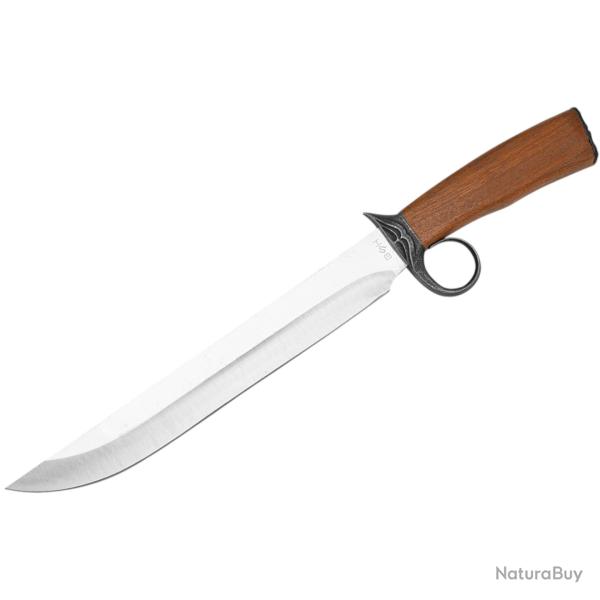 Couteau BSH grand format - Lame Bowie de 260 mm, soie pleine - quipement de survie