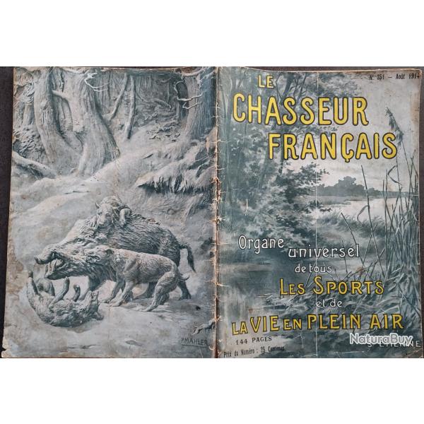 revue "le chasseur franais"  aot 1914