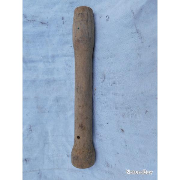 ALLEMAGNE 39-45 : MANCHE EN BOIS PLEIN / AUTHENTIQUE