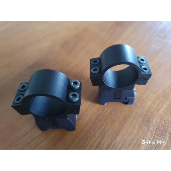 Collier No Limit - 1 Pouce - FX AIRGUNS - Rail picatinny