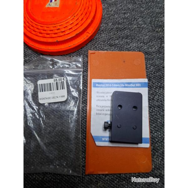 Kit Montage DELTA -  MT- pour Rail de 6mm  14mm