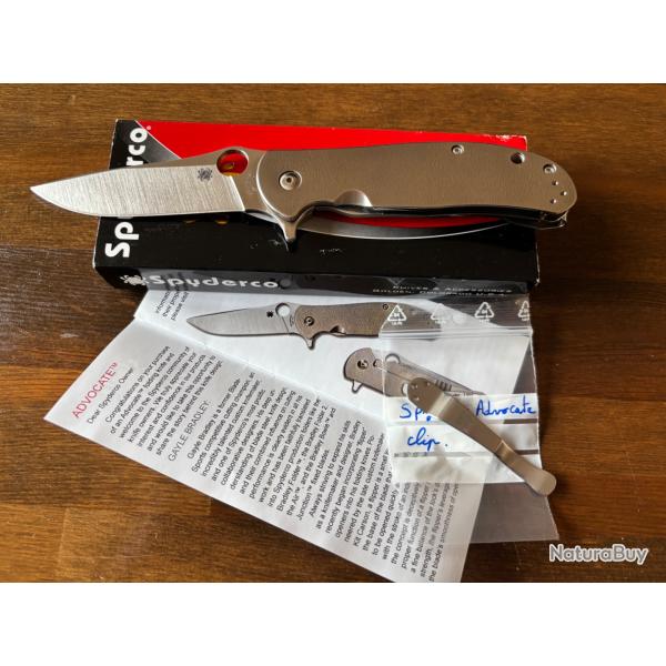 Spyderco Advocate C214TIP