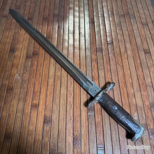 BA�ONNETTE U.S MODEL 1905 DE 1917 SPRINGFIELD ARMORY WW1
