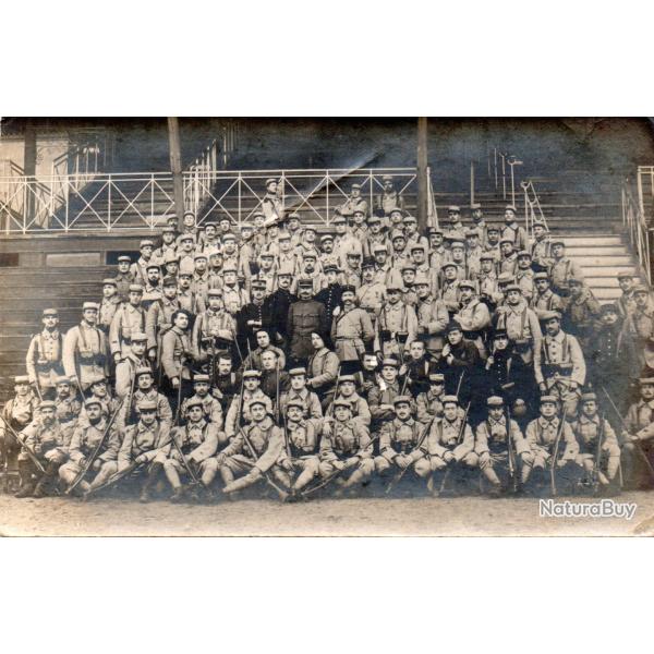 CPA - Carte Photo Militaire Groupe Soldats N�4260