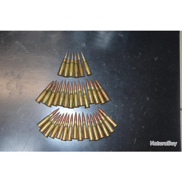 Lot de 36 cartouches 8mm Lebel