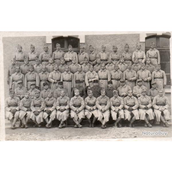 CPA - Carte Photo Militaire Groupe Soldats N�4261