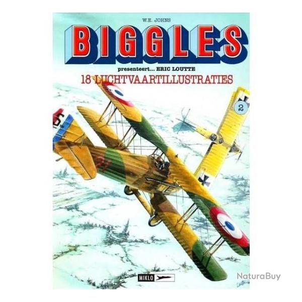 BIGGLES LOUTTE THE WORLD FAMOUS war birds AVIONS ex libris NEUF intact RARE?