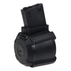 CHARGEUR DRUM &Eacute;LECTRIQUE M4 1000 RDS NOIR SAIGO DEFENSE