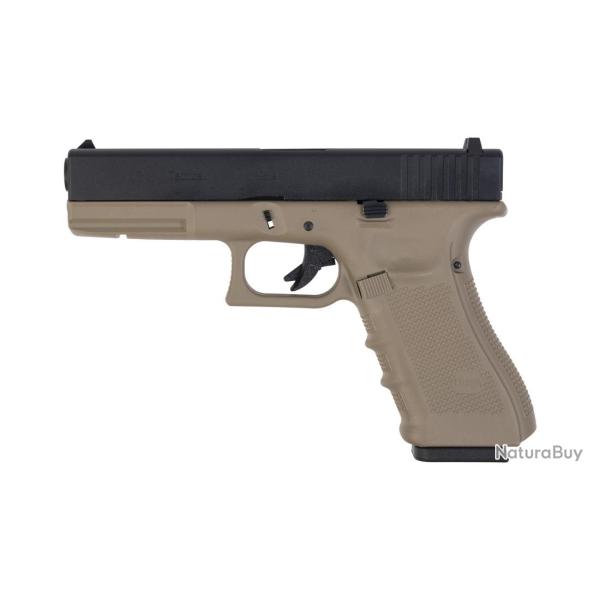 MK1 NOIR/TAN GEN4 PISTOLET GBB WE-G001B-TAN