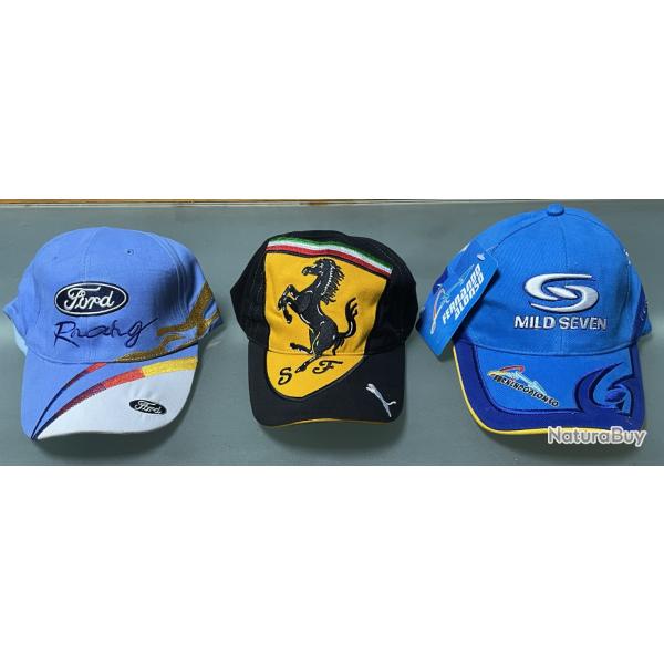 3 CASQUETTES