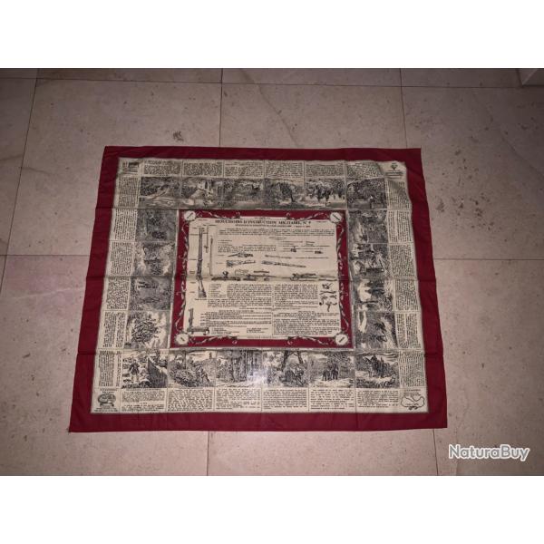 Rare original mouchoir d'instruction No 9 pour le Lebel 1886 modifi� 1993 .