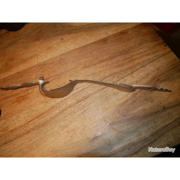 Pontet maillechort de fusil de chasse ancien  silex ou  percussion