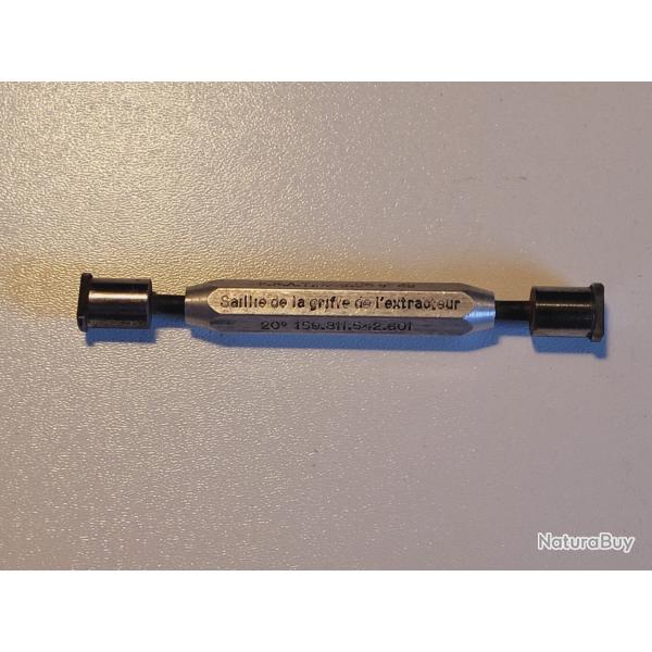 Vrificateur de saillie de la griffe de l'extracteur