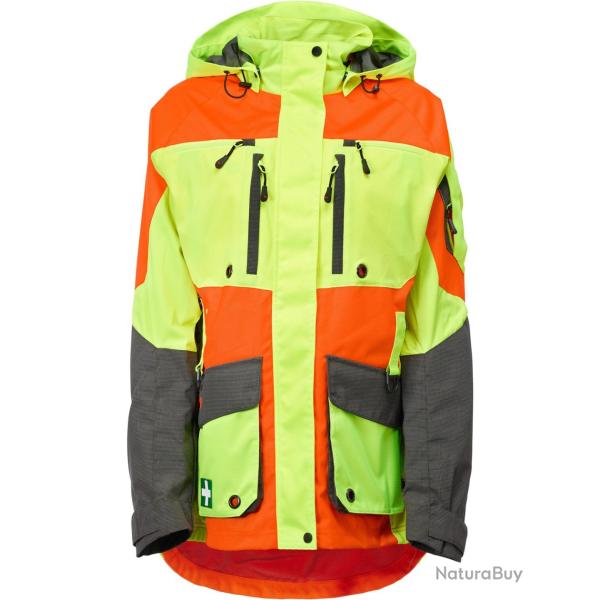 Vestes de traque pour femme Hatz Watz Evolution G2 Couleur Orange fluo jaune