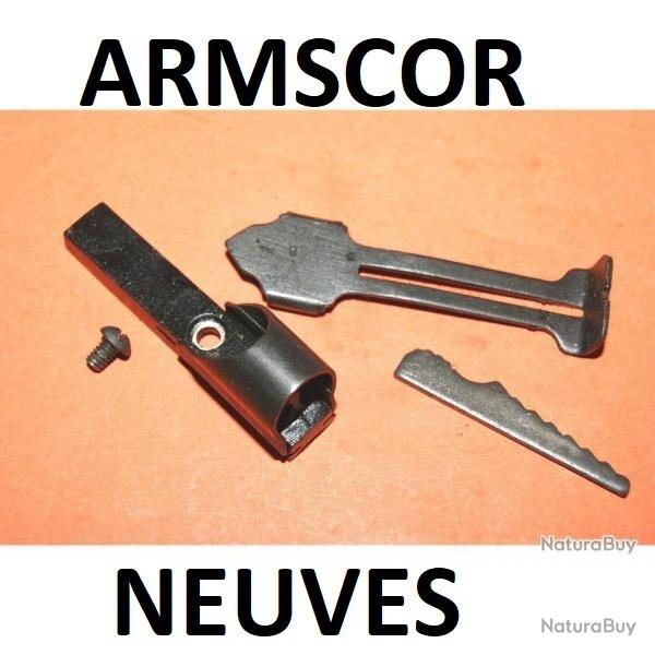 lot HAUSSE REGLABLE + GUIDON AVEC TUNNEL viseur carabine ARMSCOR - VENDU PAR JEPERCUTE (D23B1029)