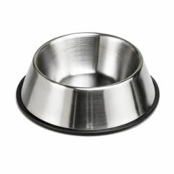 2 Gamelles en acier inoxydable 24 cm