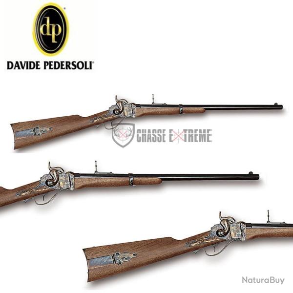 Carabine PEDERSOLI Sharps Cavalerie 1859 56cm Cal 54 PN