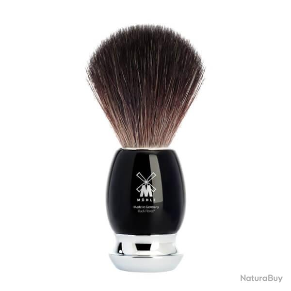 Blaireau Muhle Vivo Synthtique noir en rsine noir 21M336