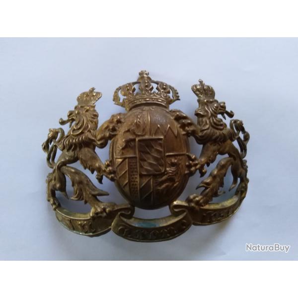 Plaque de casque  pointe Bavire