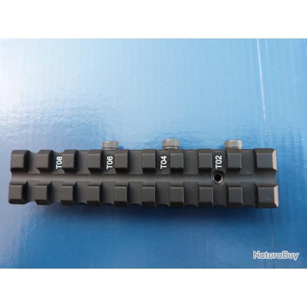 Vend rail adaptateur pour passage d'un rail de 11 � 21