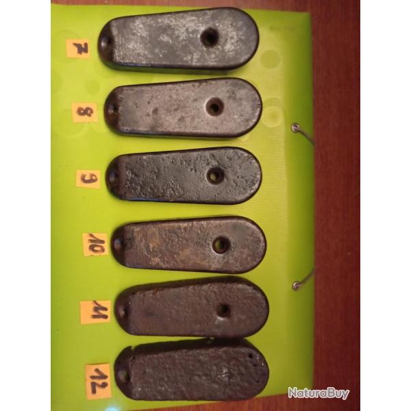 Plaque de couche k98 mauser lot 2