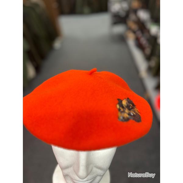 BERET ORANGE SANGLIER
