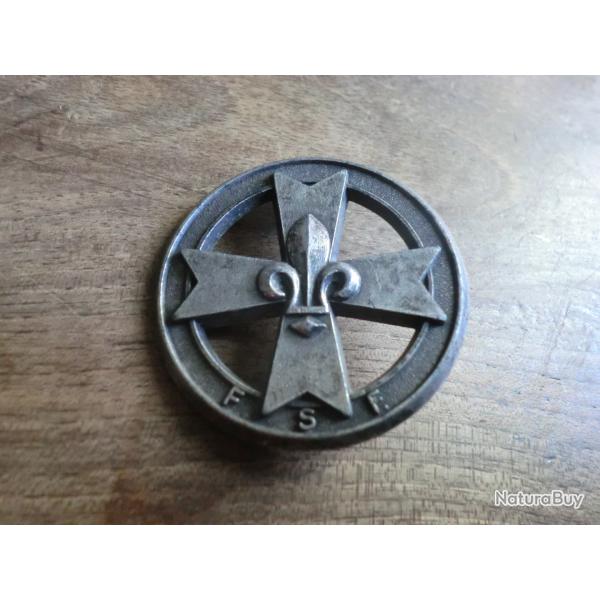 insigne b�ret FSE f�d�ration scoutisme europ�en