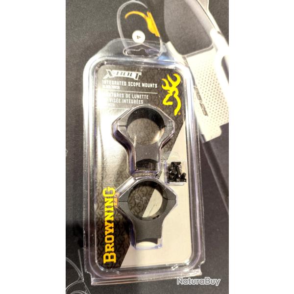 Browning X-Bolt  montage fixe X-Bolt 30 mm neuf