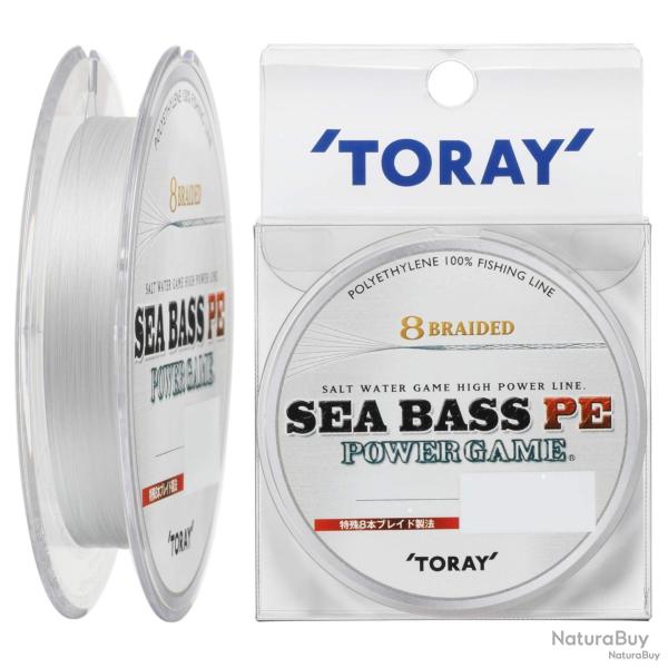 Tresse Toray Seabass PE Power Game 150m 12LB (No. 0.6) PE Line