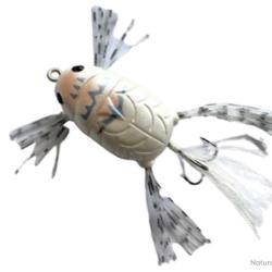 Leurre souple Reins Jingoromushi Dappi White