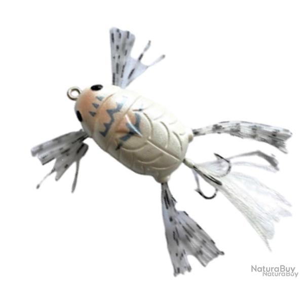 Leurre souple Reins Jingoromushi Dappi White