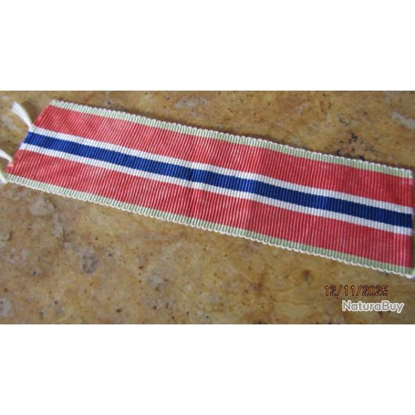 coupe ruban m�daille des prisonniers civils d�port�s et otages grande guerre ww1 authentique ancien