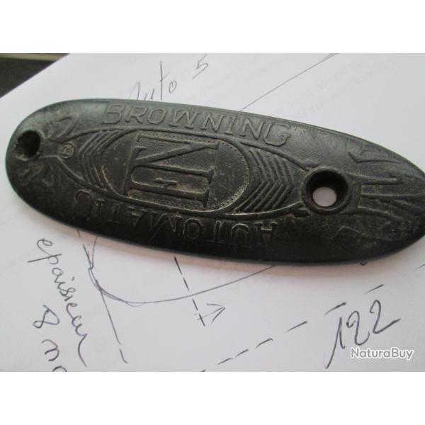 plaque de couche auto 5 browning dimension sur photos