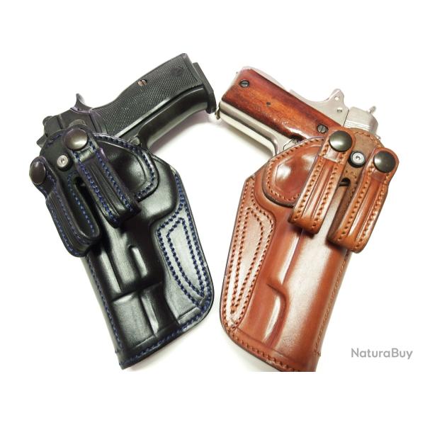 ETUI CUIR port inside pour 1911 (fabrication Artisanale Fran�aise)