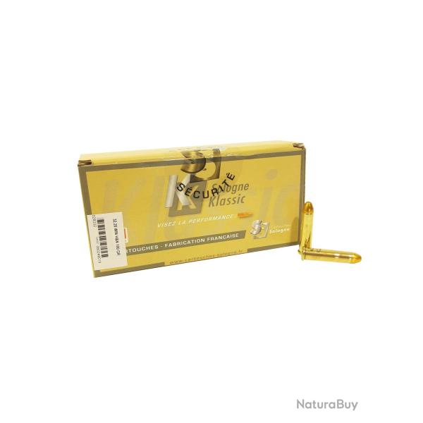 20 munitions SOLOGNE Cal.32-20 WIN 100 gr H et N