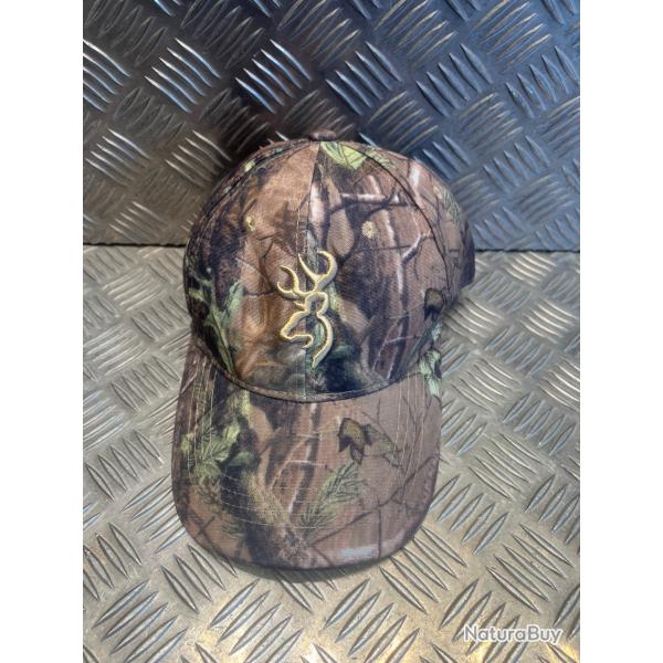 Casquette taille unique browning camo chasse peche nature camo