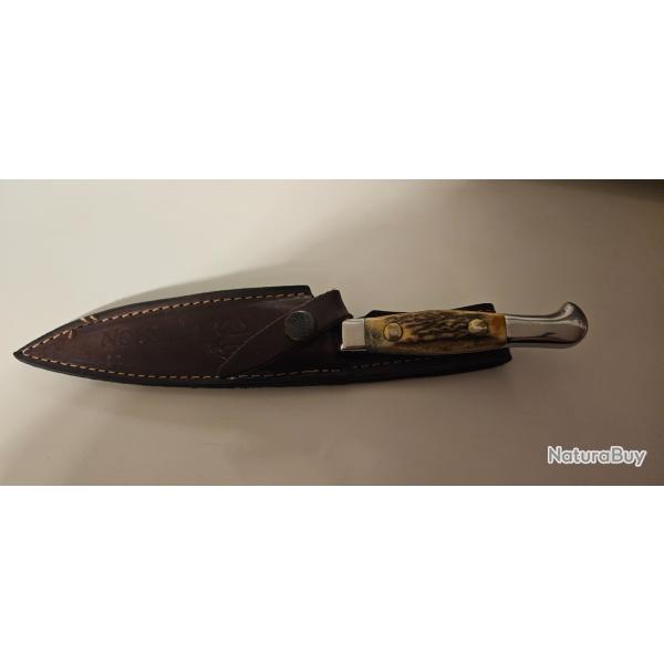 Ancien couteau de chasse HUBERTUS jagd ll