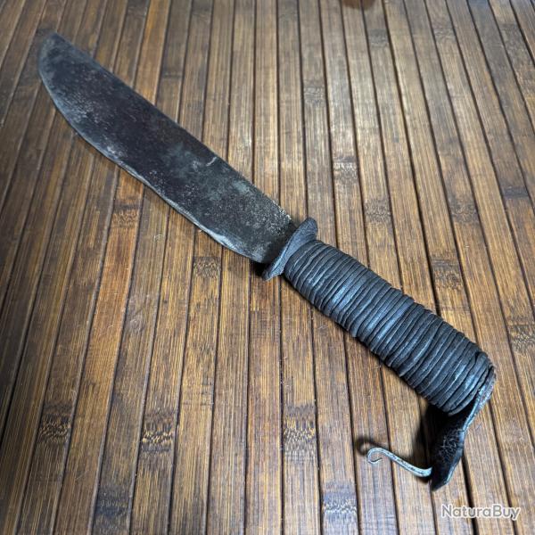 COUTEAU MACHETTE FORG� SIGN� PORTALIER VAR A PIGNANS XlX �ME SI�CLE