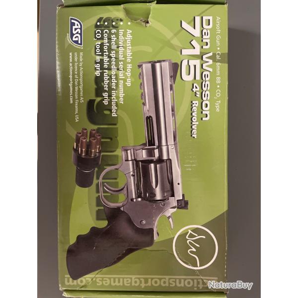 Dan Wesson 715 4" Revolver Cal. 6mm