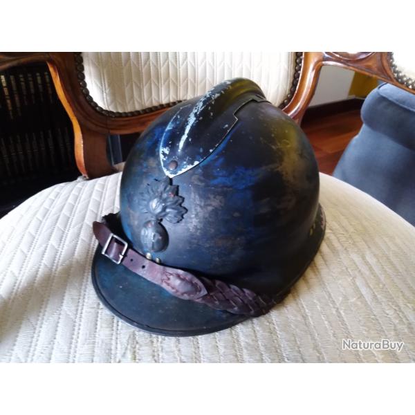 casque adrian 1923  officier